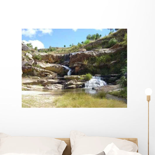 Cascade Wall Decal Design 1