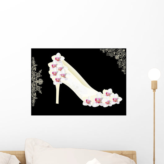 White Orchid Flowers and