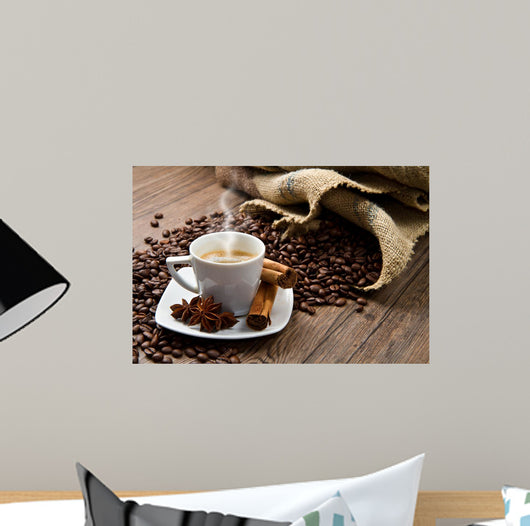 Coffee Cup with Burlap