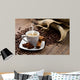 Coffee Cup with Burlap