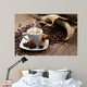 Coffee Cup with Burlap