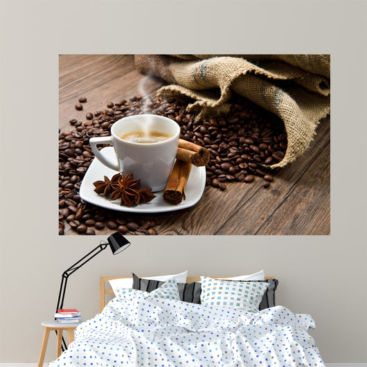 Coffee Cup with Burlap
