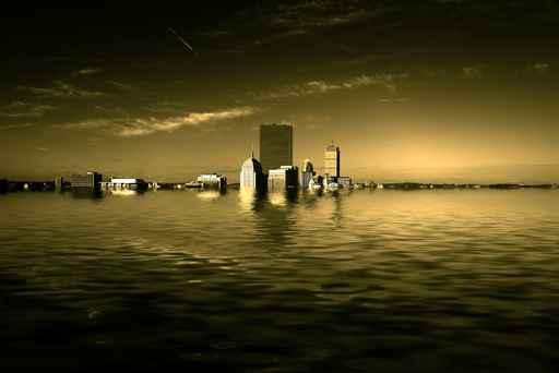 Global Warming Boston Wall Decal