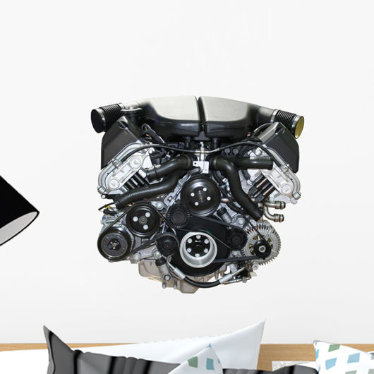 Car Engine Wall Decal