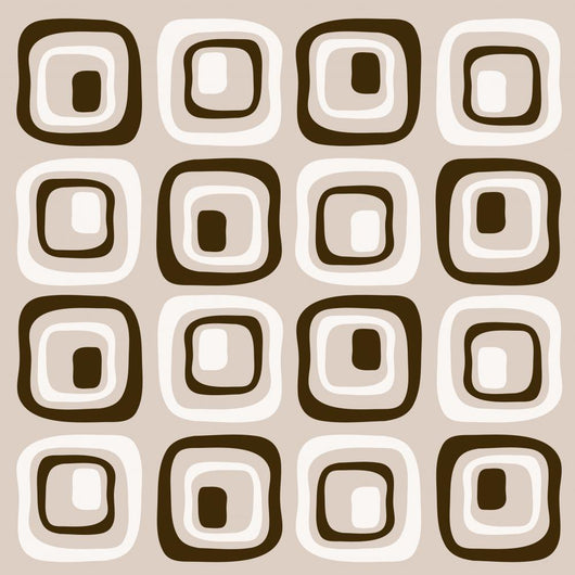 Retro Squares Wall Mural