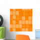 Retro Squares Wall Mural