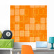 Retro Squares Wall Mural