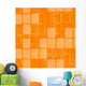 Retro Squares Wall Mural