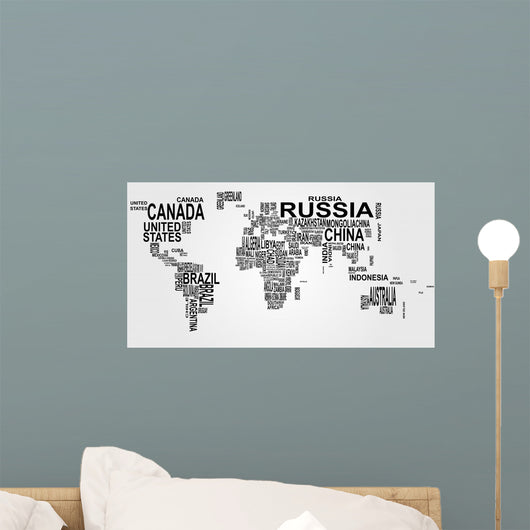 World Map with Country