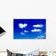 Beautiful White Clouds Blue Wall Decal
