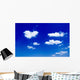 Beautiful White Clouds Blue Wall Decal