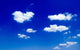 Beautiful White Clouds Blue Wall Decal