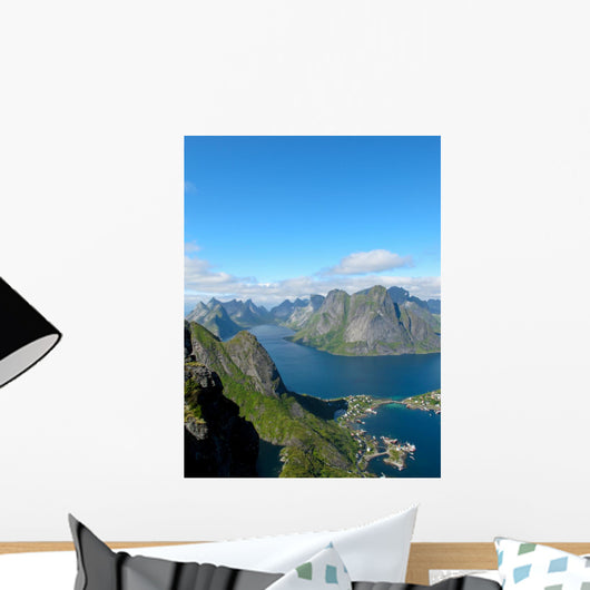 Picturesque Landscape Norway Islands