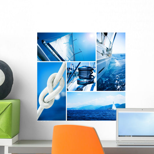 Yacht Collage Sailboat Yachting