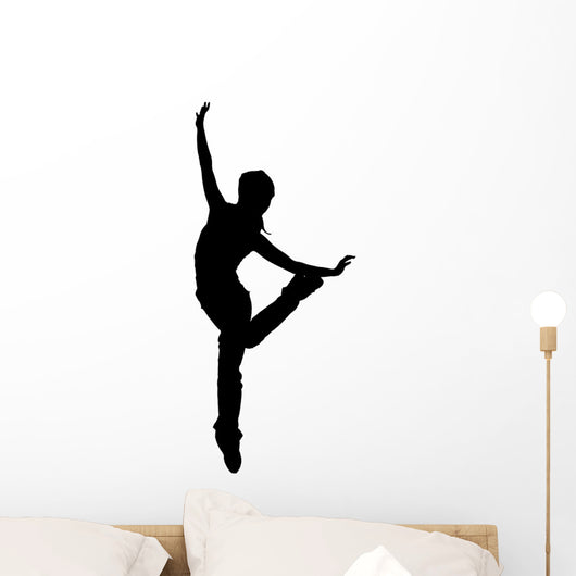 Street Dancer Silhouette White