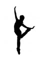 Street Dancer Silhouette White