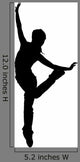 Street Dancer Silhouette White