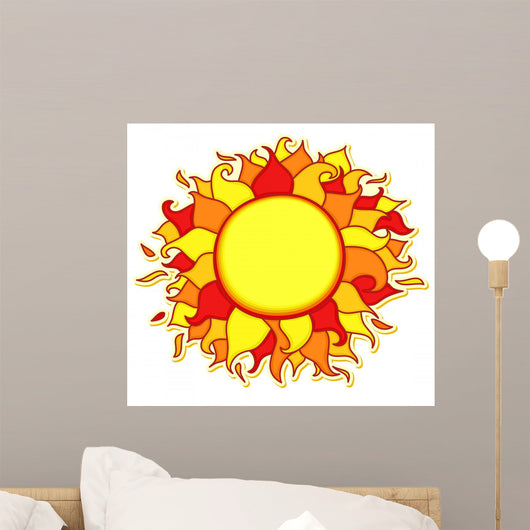 Sun Wall Decal