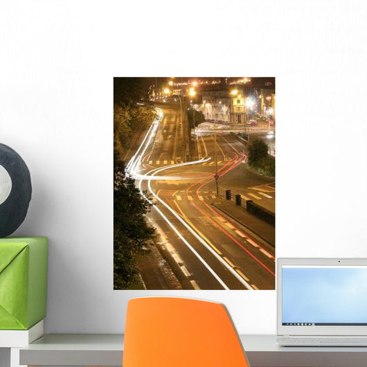 Ville Nuit (City Night) Wall Decal