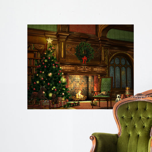 Christmas Eve Wall Mural
