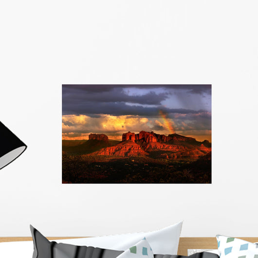 Sunset in Sedona Wall Mural
