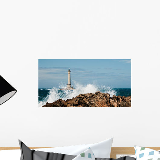 Lighthouse Sea Wall Mural