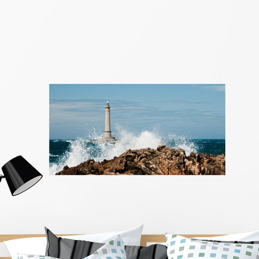 Lighthouse Sea Wall Mural