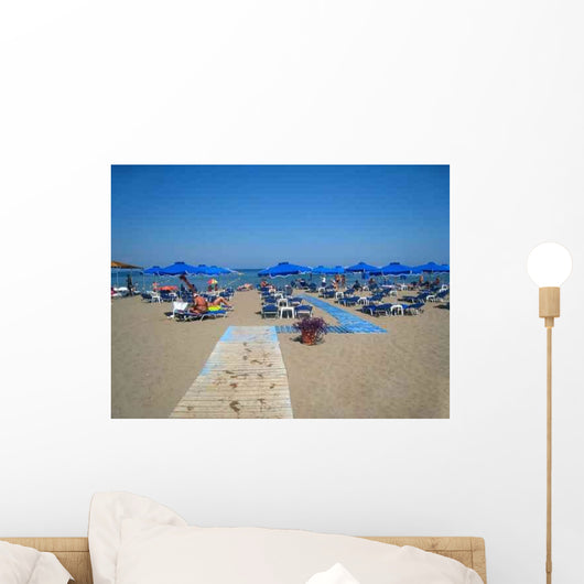 Faliraki Beach Path Wall Decal
