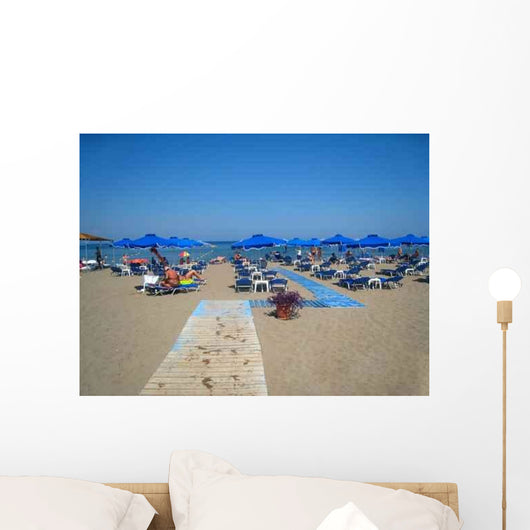 Faliraki Beach Path Wall Decal
