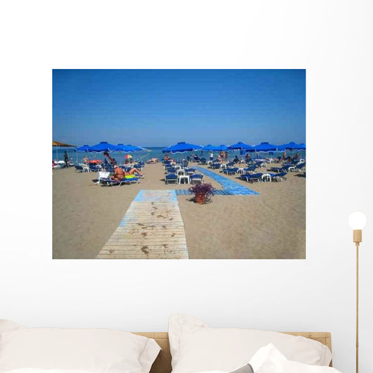 Faliraki Beach Path Wall Decal