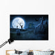 Spooky Halloween night Wall Mural