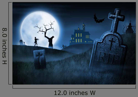 Spooky Halloween night Wall Mural