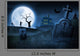 Spooky Halloween night Wall Mural