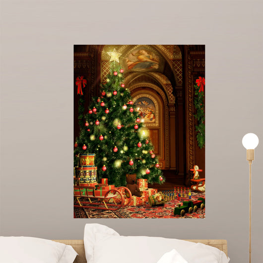 Christmas Gifts Wall Mural