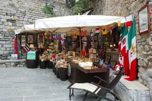 Bancarella Portovenere Italia Wall Decal