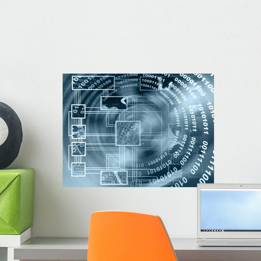 Collage Wall Mural
