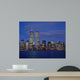 New York City and World Wall Decal