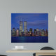 New York City and World Wall Decal
