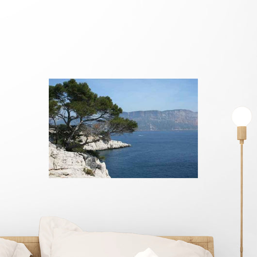 Vue Des Calanques Cassis Wall Decal