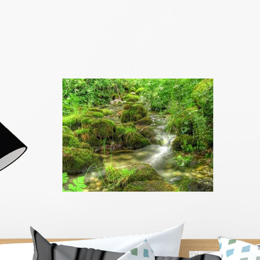 Little Stream Forest Wall Decal