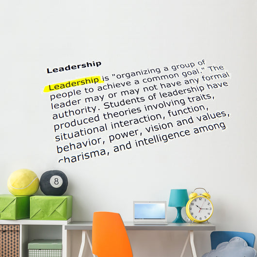 Leadership Wall Mural