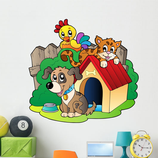 Three Domestic Animals