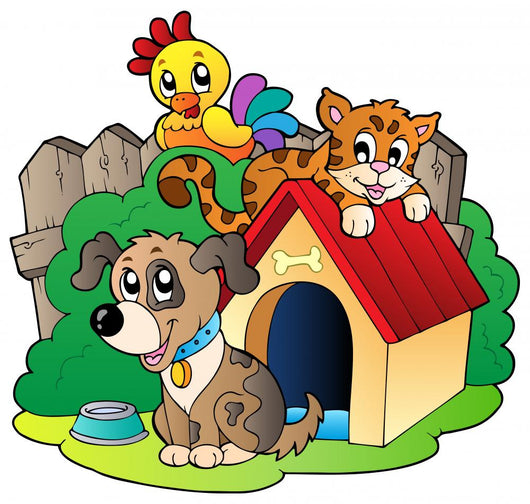 Three Domestic Animals