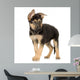 German Shepherd Puppy Standing Wall Decal