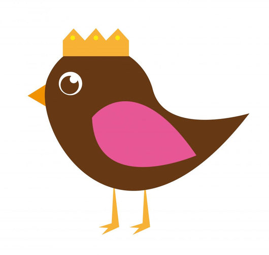 Cute Bird Wall Mural