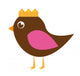 Cute Bird Wall Mural