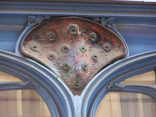 Detail Art Nouveau Wall Decal