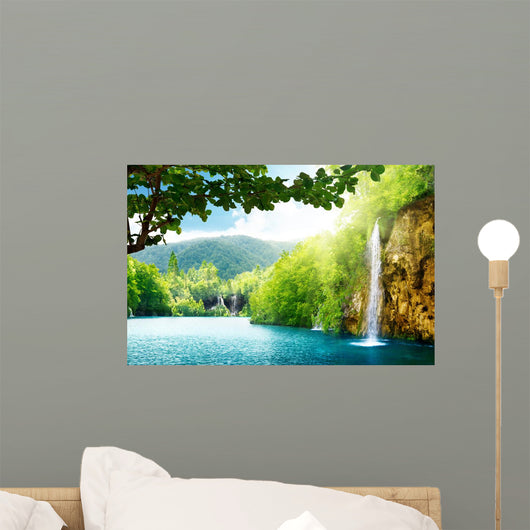 Waterfall Deep Forest