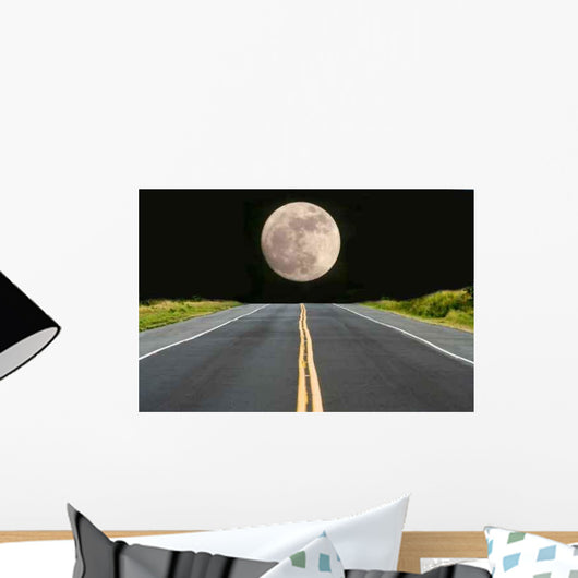 Journey to Moon Wall Decal