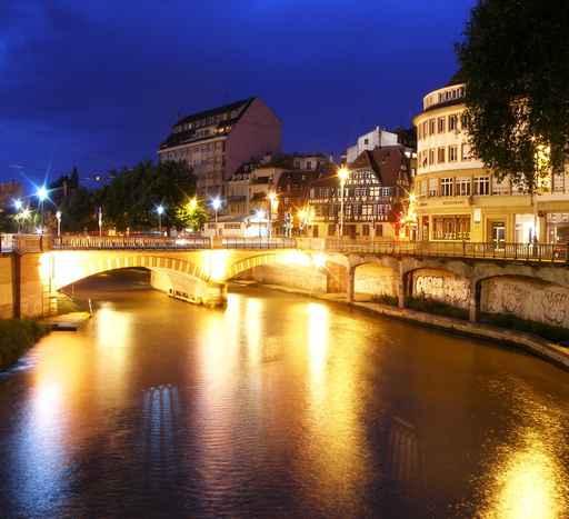 Quais Strasbourg Pont Du Marche En France Wall Decal